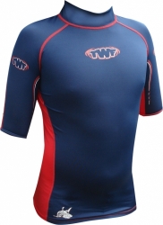 Dětské plavecké UV tričko TWF modročervené