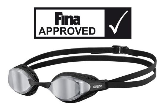 Plavecké brýle Arena Air-Speed zrcadlové černé