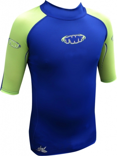 Dětské plavecké UV tričko TWF modrozelené
