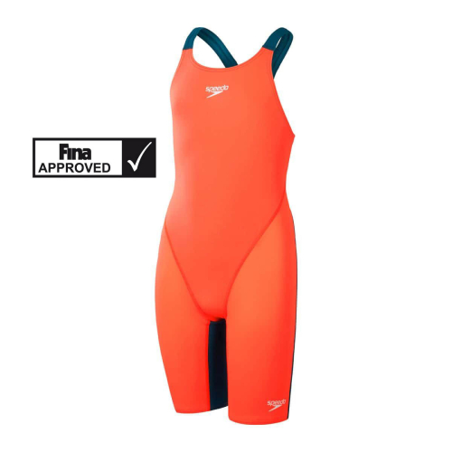 Závodní plavky - kombinéza Speedo Fastskin Endurance+ Max oranžové