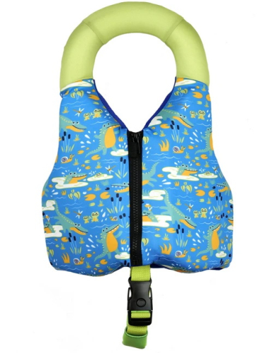 Detská plávacia vesta Splashabout Early Years Swim Vest Croc Creek velikosti M