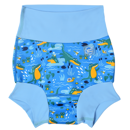 Dojčenské plavky SplashAbout Happy Nappy krokodýli velikosti XL