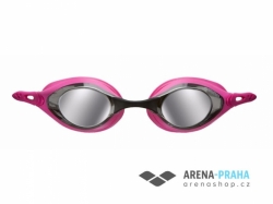 Plavecké brýle Arena Cobra Mirror růžové